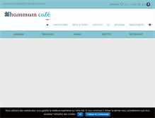 Tablet Screenshot of hammamcafe.com